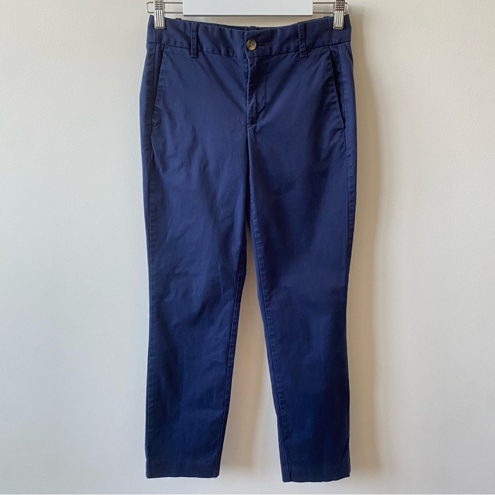 J. Crew Factory Women’s Chinos Navy Blue Trousers Size 0